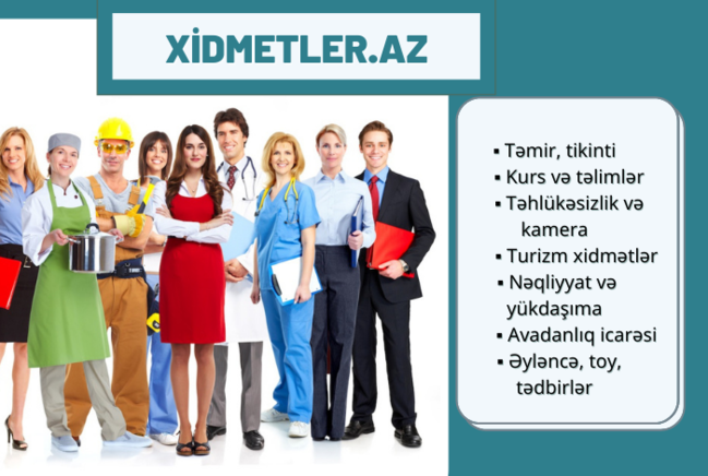 Xidmetler.AZ - Kurslar və təlimlər, biznes kursları